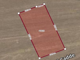 Alimışmış Civarı Spor lisesine yakın satılık 2.100 m2 Mütahitlik arsa