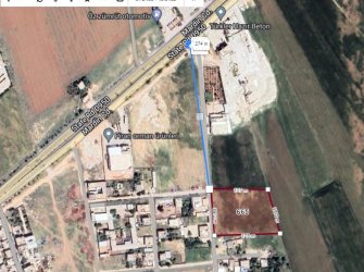 Mova Arkası Ana Caddeye 250mt Satılık 10 dönüm Arsa